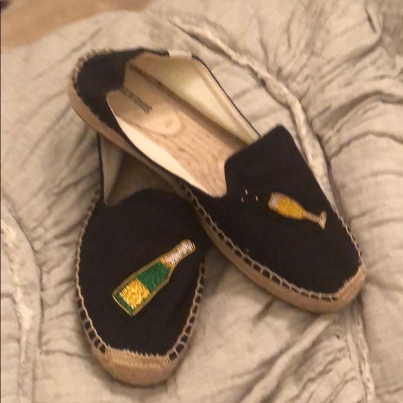 Champagne espadrilles size 8 - Picture 2 of 2